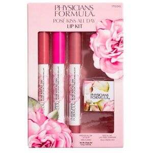 Physicians Formula Rosé Kiss All Day Lip Kit Set